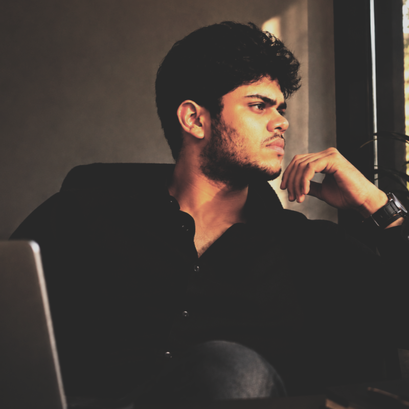 Portrait of Aayan Sharma, founder of Yodhix